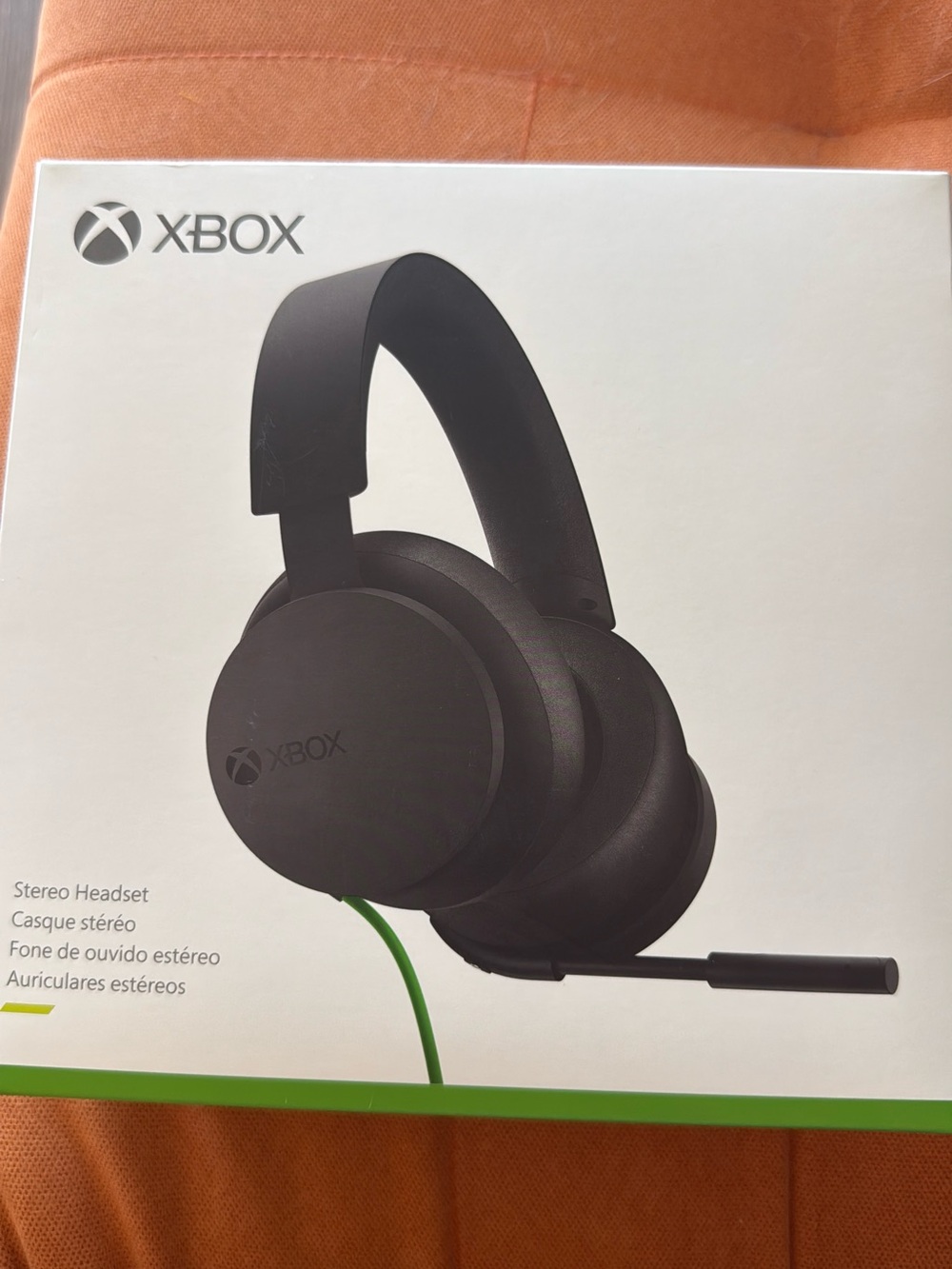 Microsoft Xbox Wired Stereo Headset - Black